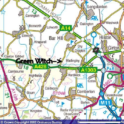 Green Witch Map